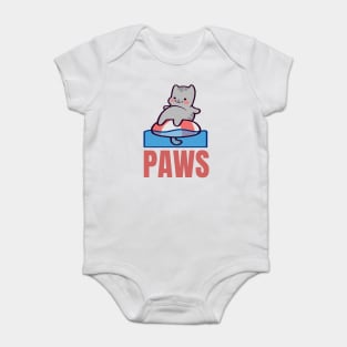 PAWS Baby Bodysuit